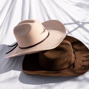 Made by Minga Karina Cowboy Hat - Taupe